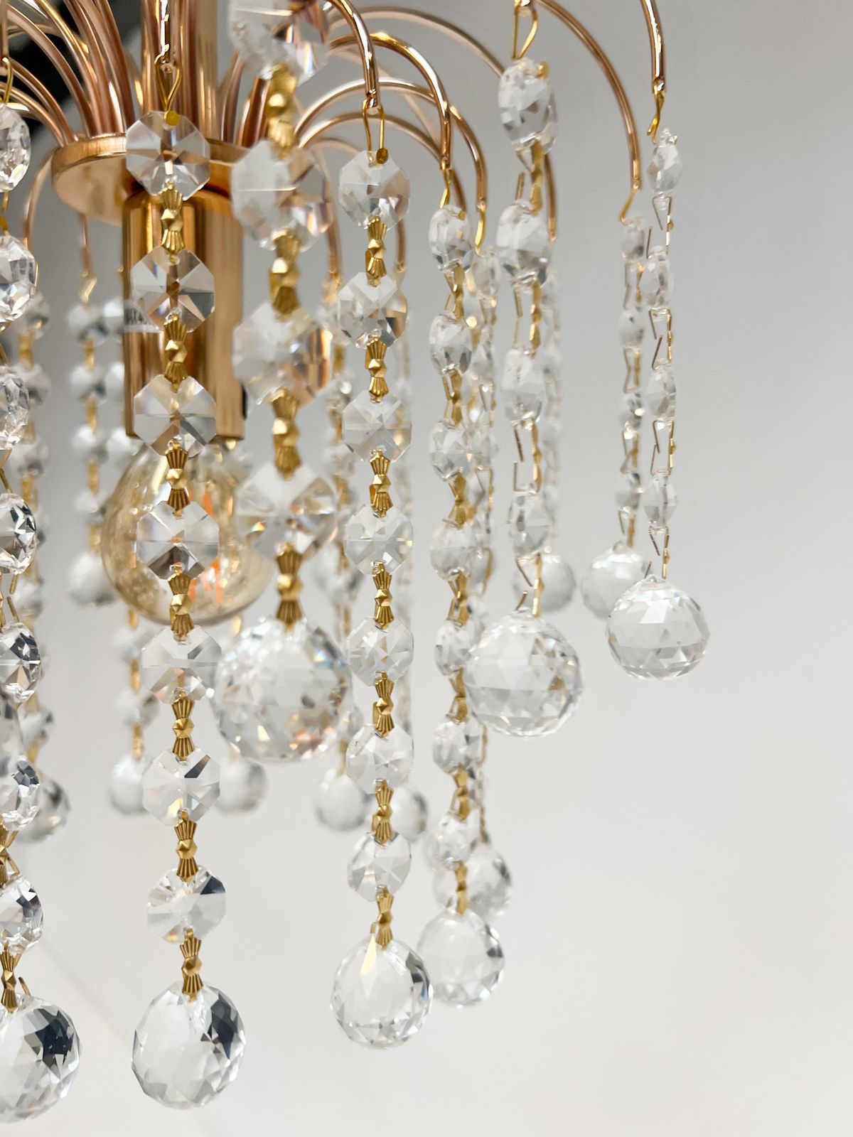 photo furniture Italian Cristal Chandelier By Swarovski, After 2000