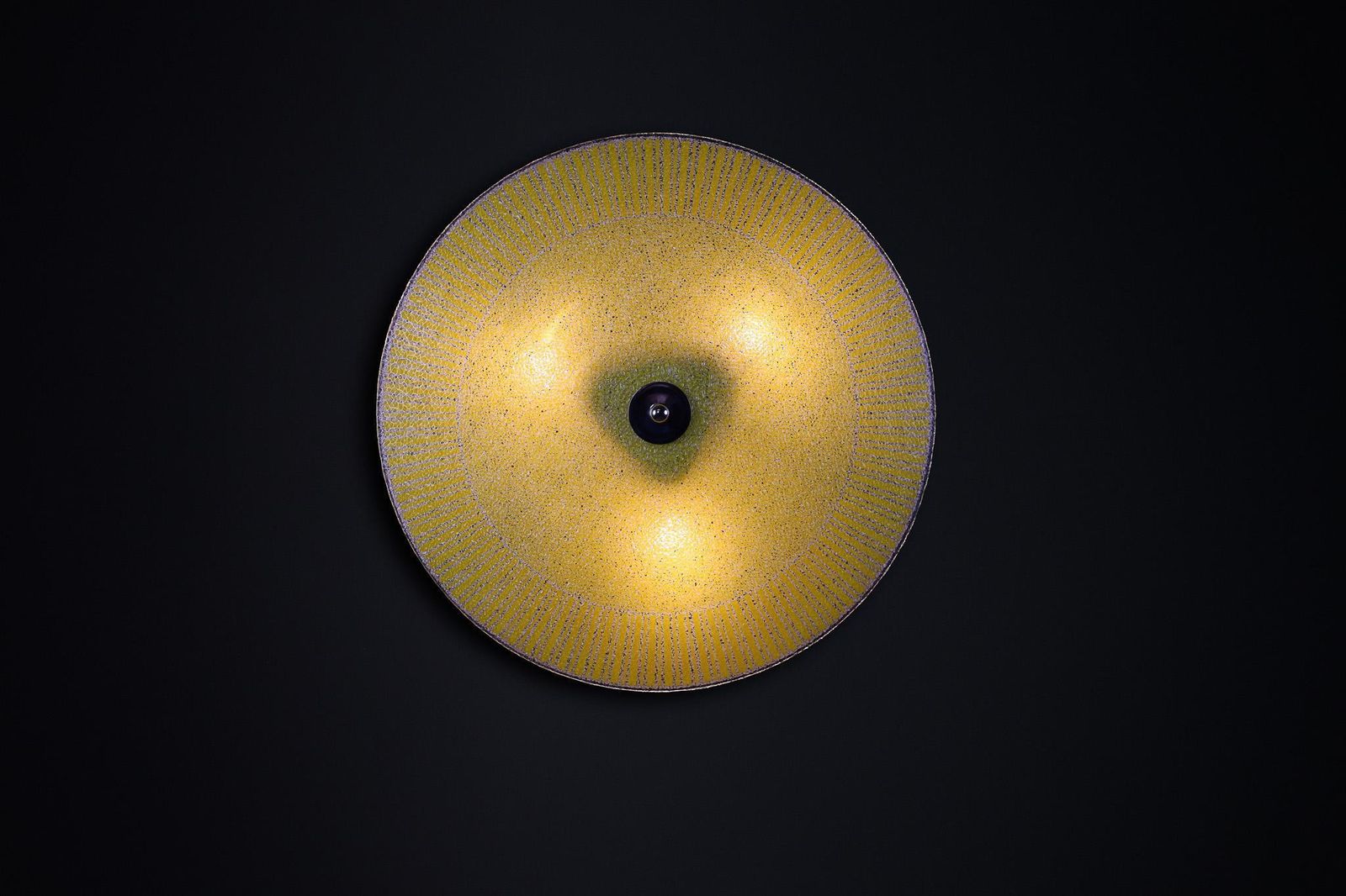 Mid Century Glass Hanging Pendant Or Wall Light Brussels World Expo 1958 (No39) photo for sale