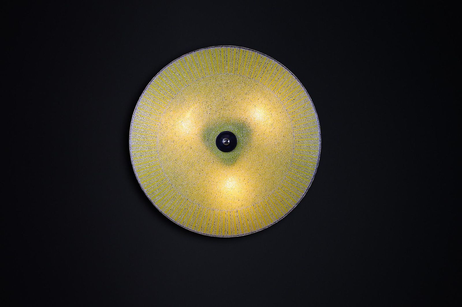 Mid Century Glass Hanging Pendant Or Wall Light Brussels World Expo 1958 (No39) photo Lighting