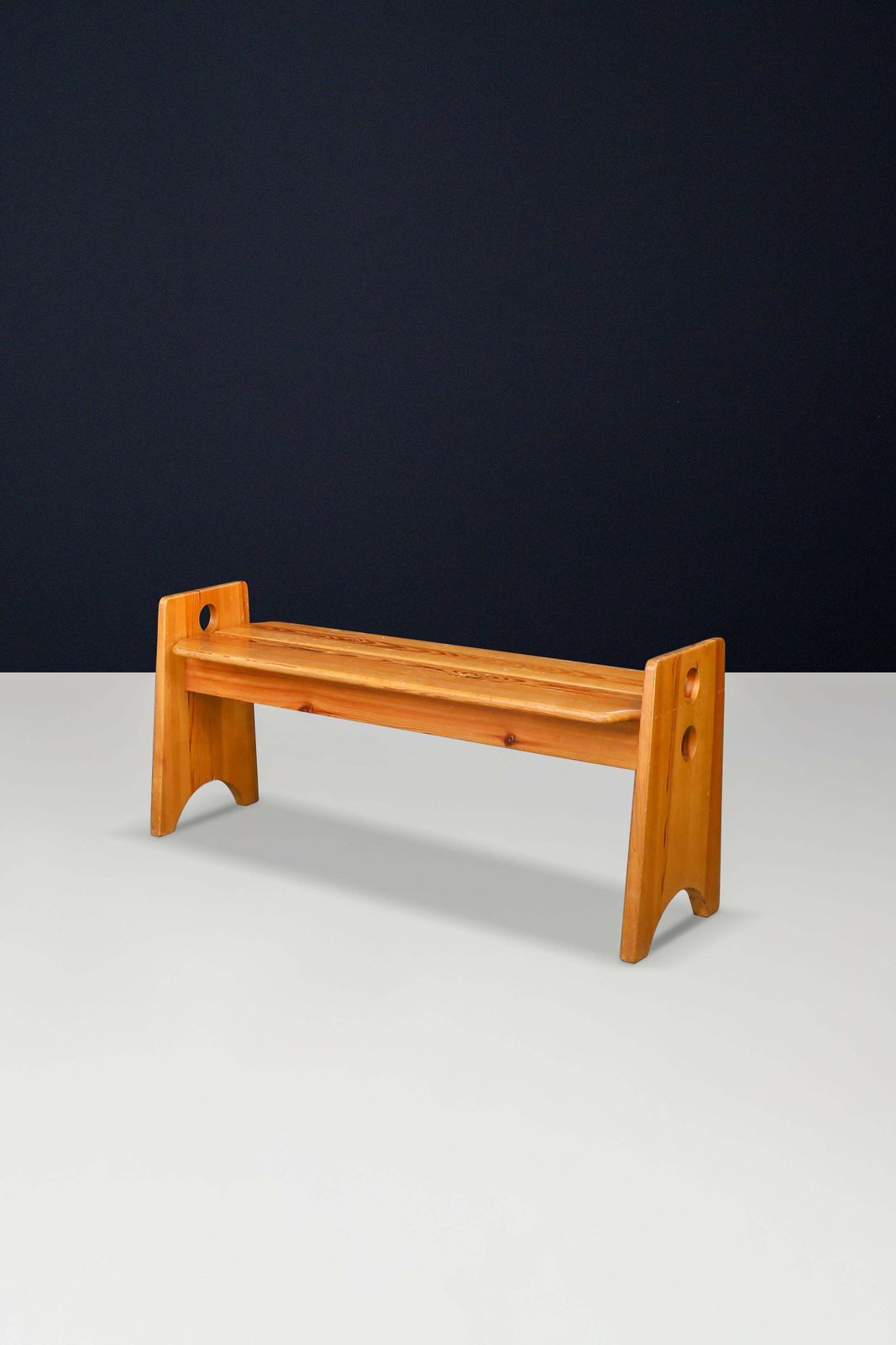photo furniture Gilbert Marklund Pine Table & Benches For Furusnickarn, Sweden, 1970s