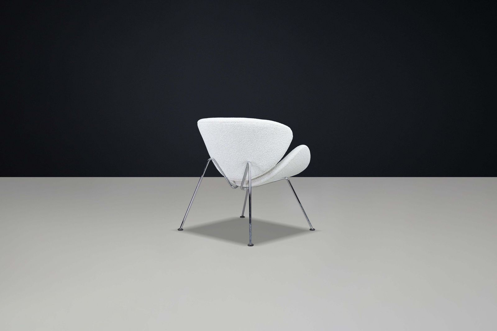 Pierre Paulin “Slice” Lounge Bouclé Chair For Artifort, 1970s, The Netherlands photo buy