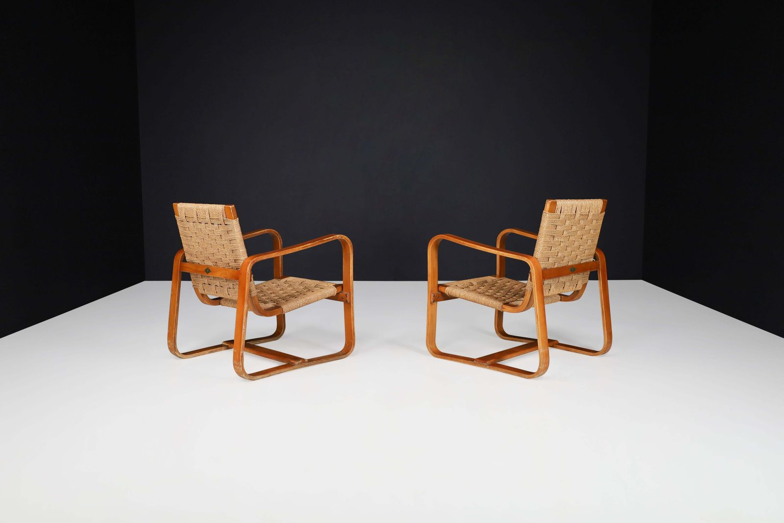 Giuseppe Pagano Pogatschnig. 'Bocconi' Armchairs, Italy, 1940s photo Furniture