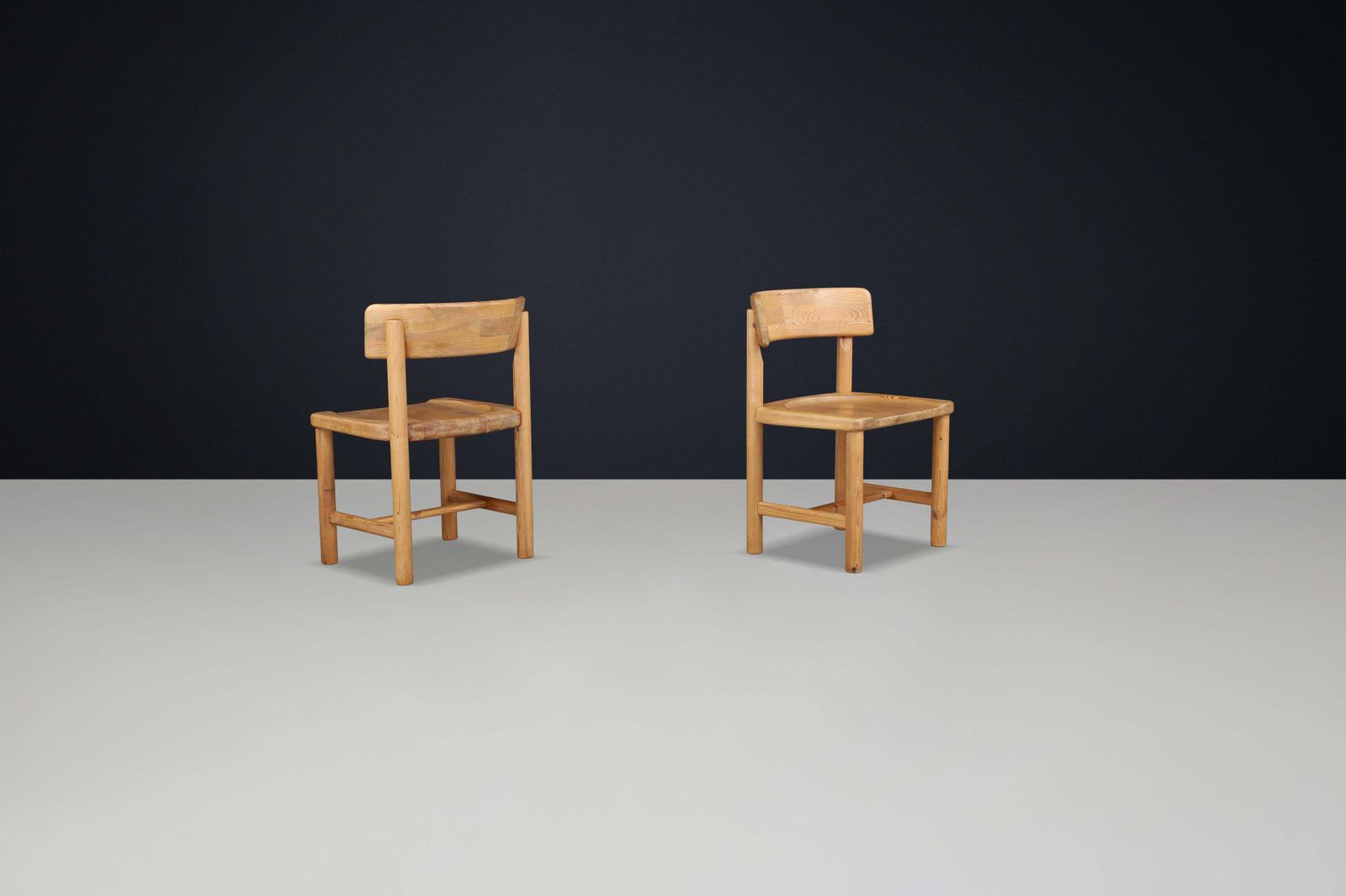 Scandinavian Modern Rainer Daumiller Side Chairs For Hirtshals Savvaerk, Denmark photo buy