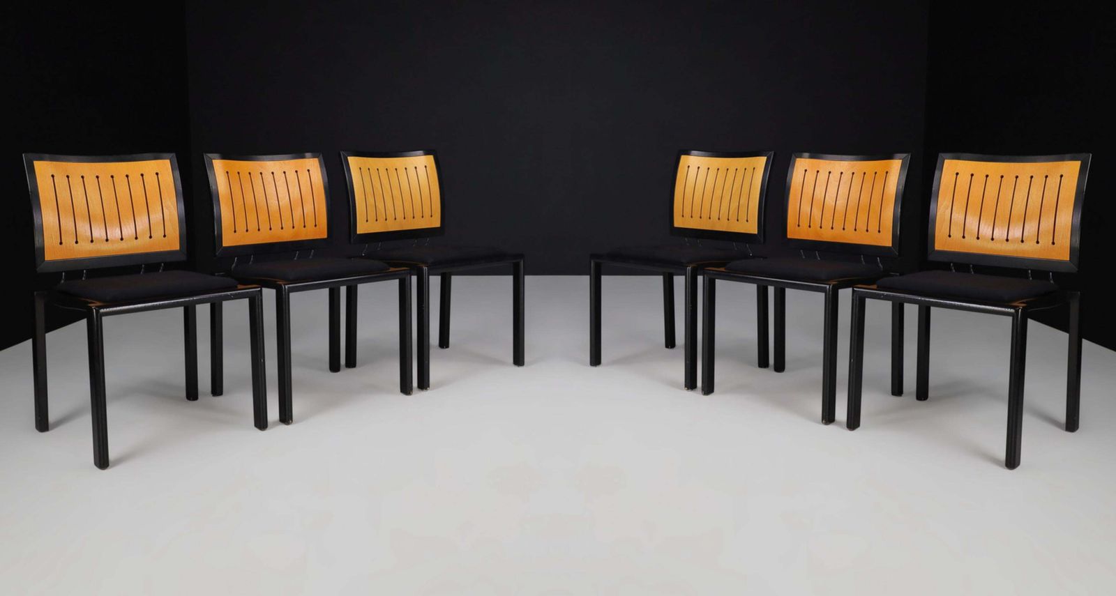 Quadro Chairs By Bruno Rey & Charles Polin For Dietiker, Switzerland, 1980s photo furniture