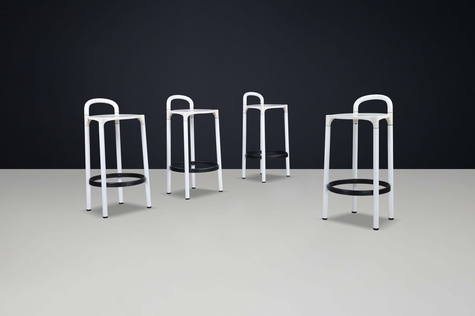 Postmodern Bar Stools, Model 4822 “Polo” By Anna Castelli Ferrieri For Kartell photo furniture
