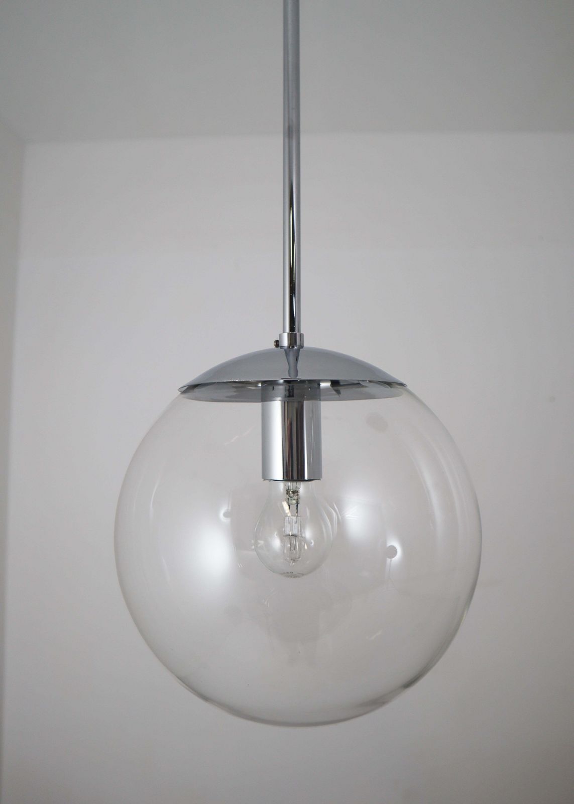 Handblown Pendants Made By The German Manufacturer Limburg Glashütte, 1970s photo for sale