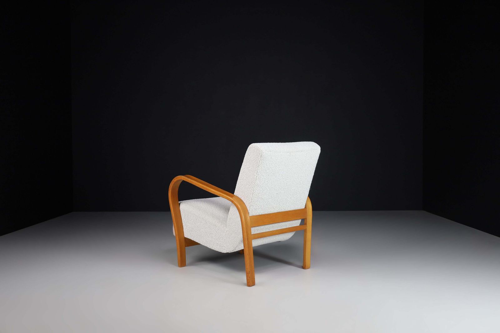 photo for sale Karel Koželka & Antonín Kropáček Bentwood Armchairs.
