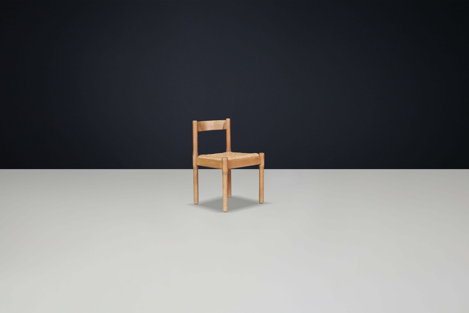 photo furniture Vico Magistretti "Carimate" Dining Room Chairs For Cassina Italy 1960s