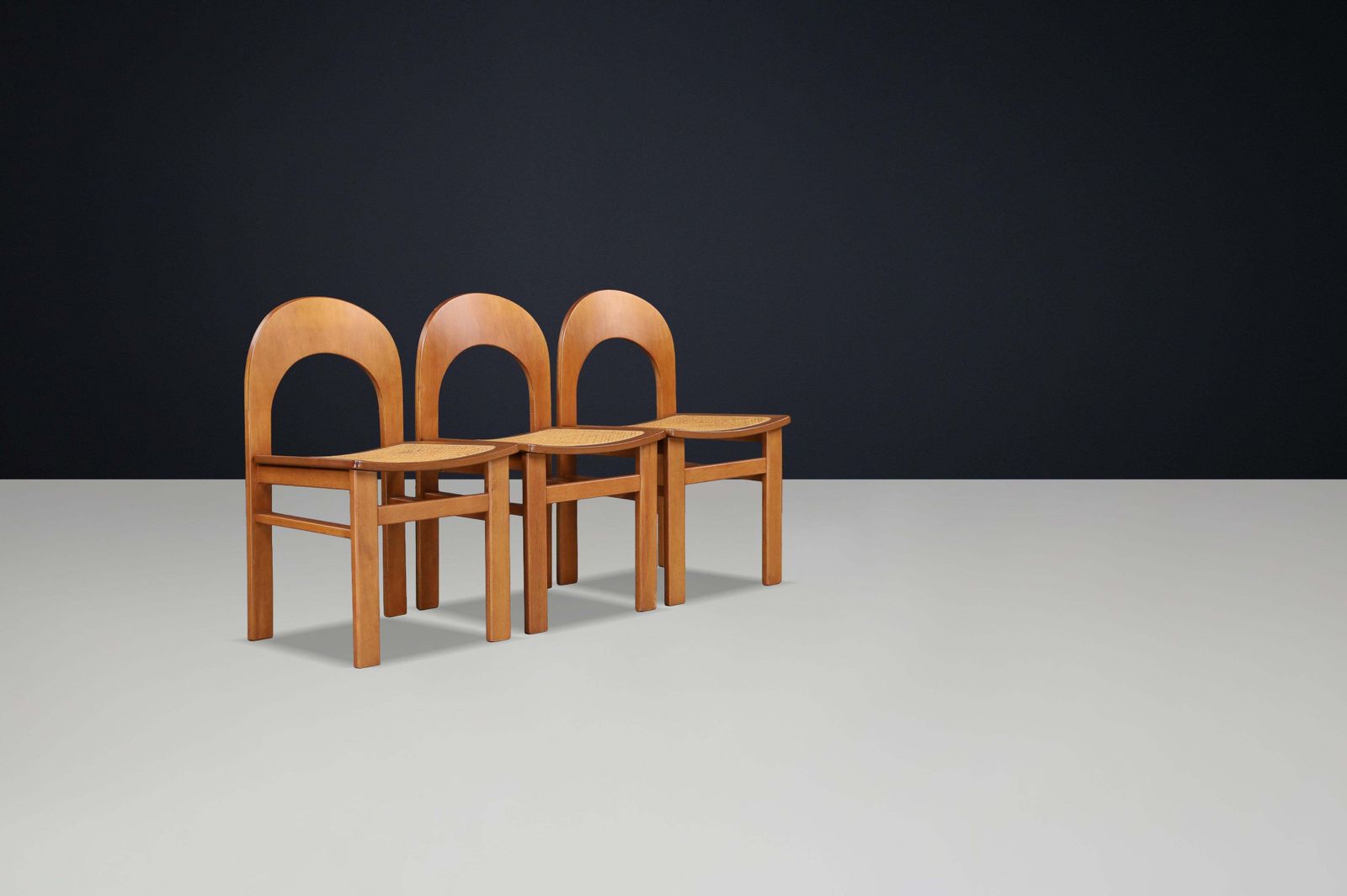 Set Of Four “Arcadia” Chairs By A. Caraceni For Tagliabue, Italy, 1970s photo vinterior