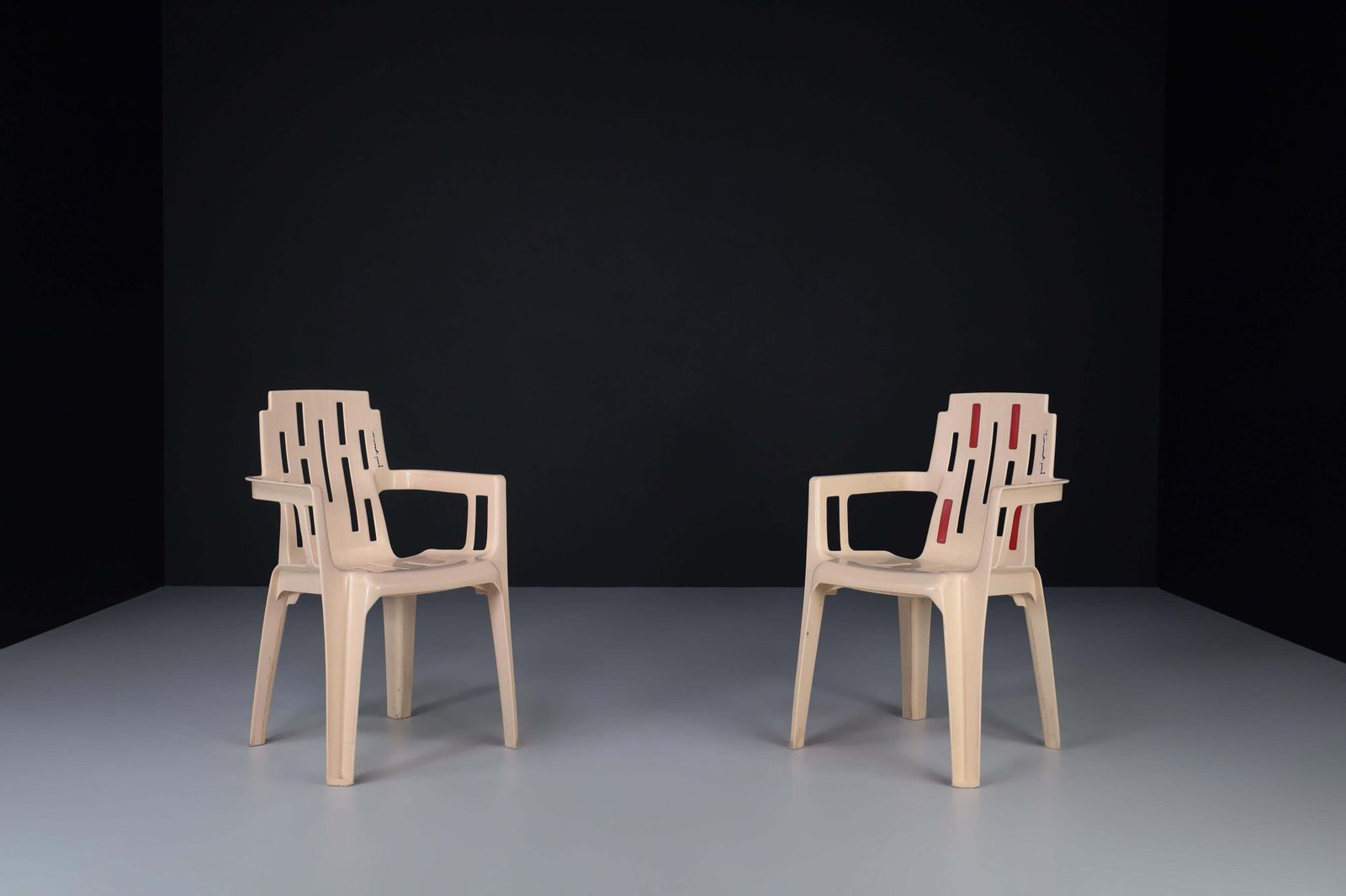 Furniture Pierre Paulin 'Boston' Chairs For Henry Massonnet, France 1988 photo