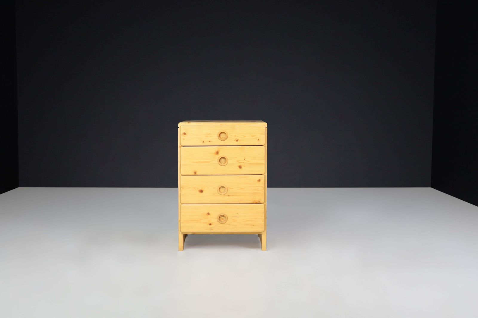 photo for sale Charlotte Perriand Pine Chest Of Drawers For Les Arcs, France 1960s
