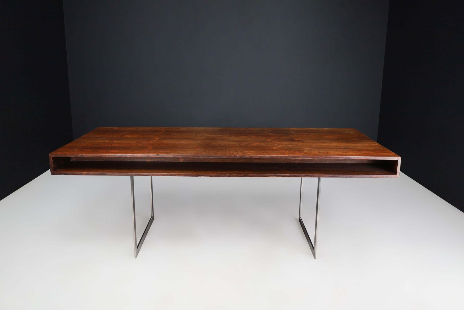 photo furniture Mid Century Modern Executive Free Standing Desk In The Style Of Bodil Kjær, 1960