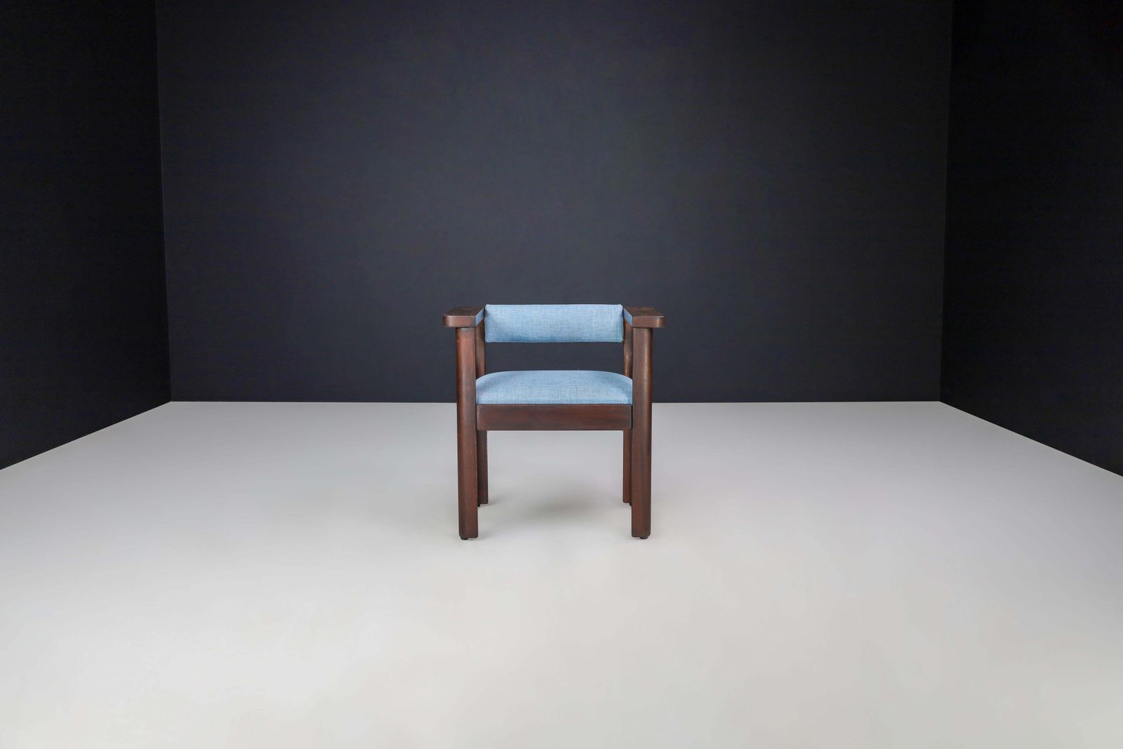 5392.0 Set Of 4 Angelo Mangiarotti “Idlor” Armchairs For Lorenzon, 1960s photo