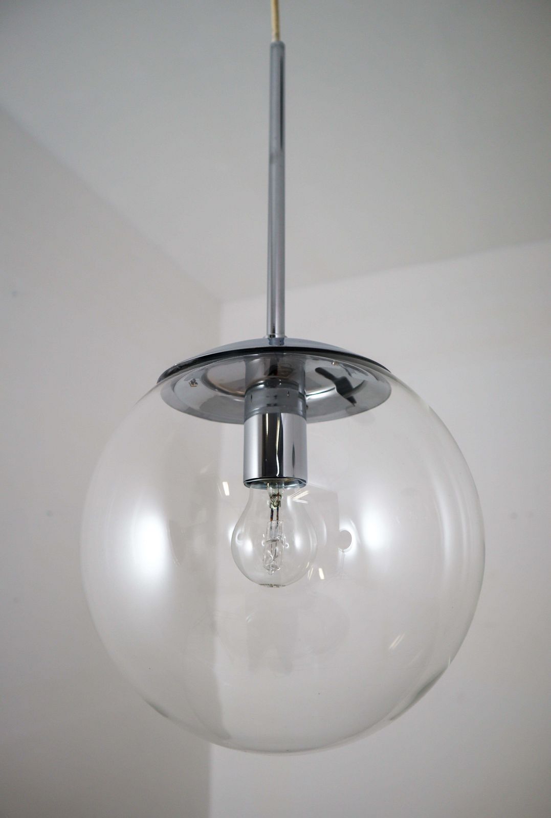 Hand Blown Pendants Made By The German Manufacturer Limburg Glashütte, 1970s photo for sale