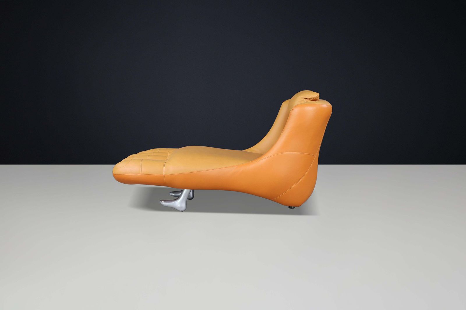 photo furniture Surrealist Postmodern Foot Shaped Lounge Chair, Netherlands, Circa 1990