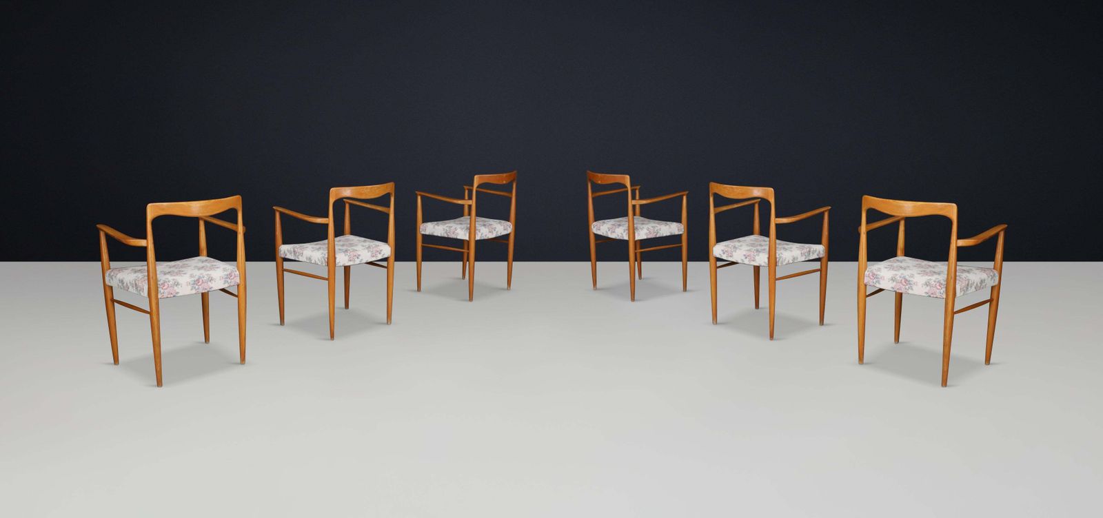 Set Of Dining Chairs By Sedláček & Vyčítal, Czechoslovakia, 1970s — 24 Available photo Furniture