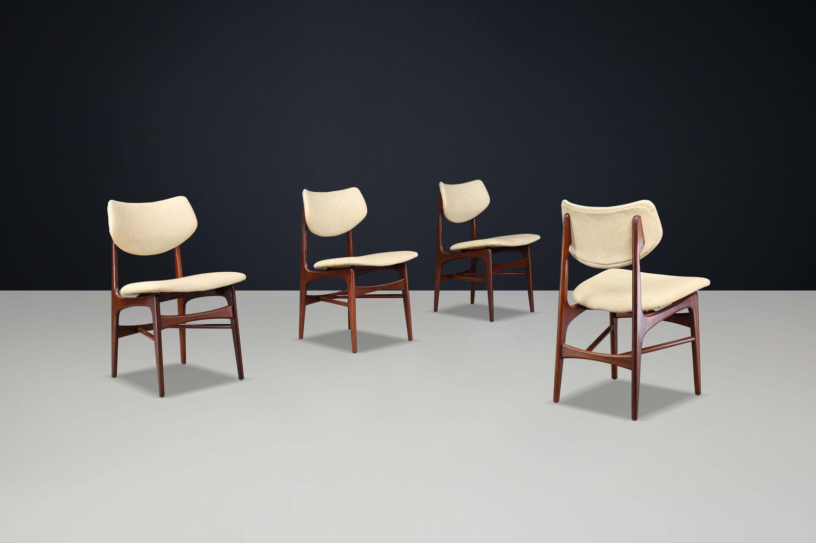 Mid Century Hamar Dining Chairs By Louis Van Teeffelen For Wébé The Netherlands photo Furniture