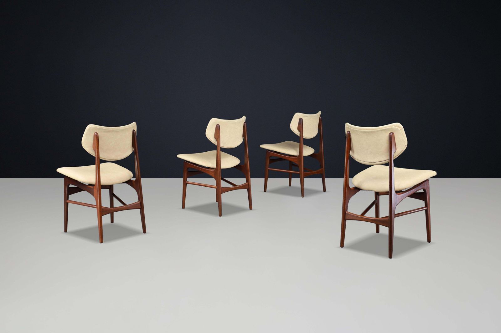 Mid Century Hamar Dining Chairs By Louis Van Teeffelen For Wébé The Netherlands photo buy