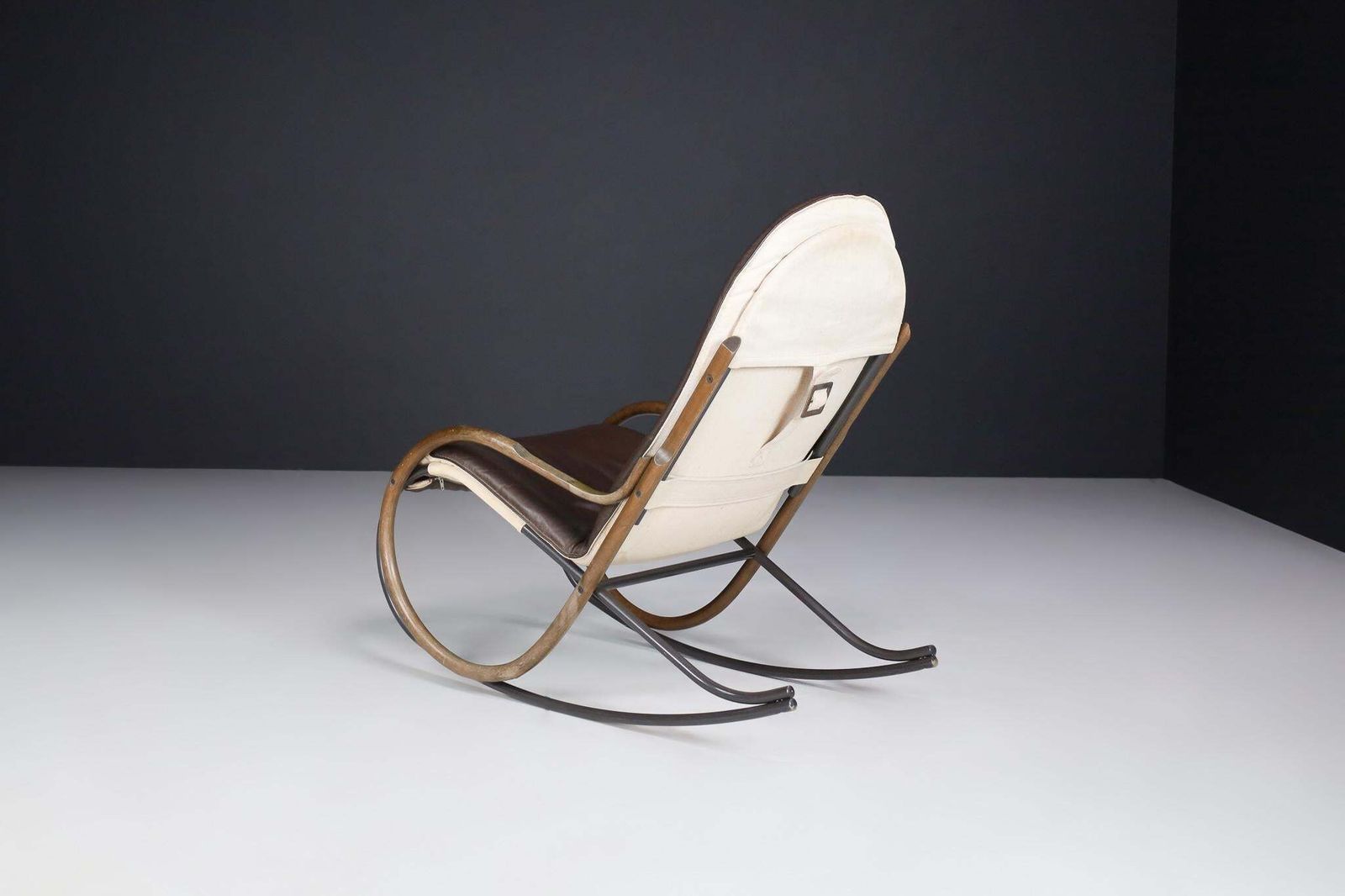 Nonna Rocking Chair By Paul Tuttle For Strässle, Switzerland, 1970s photo Furniture