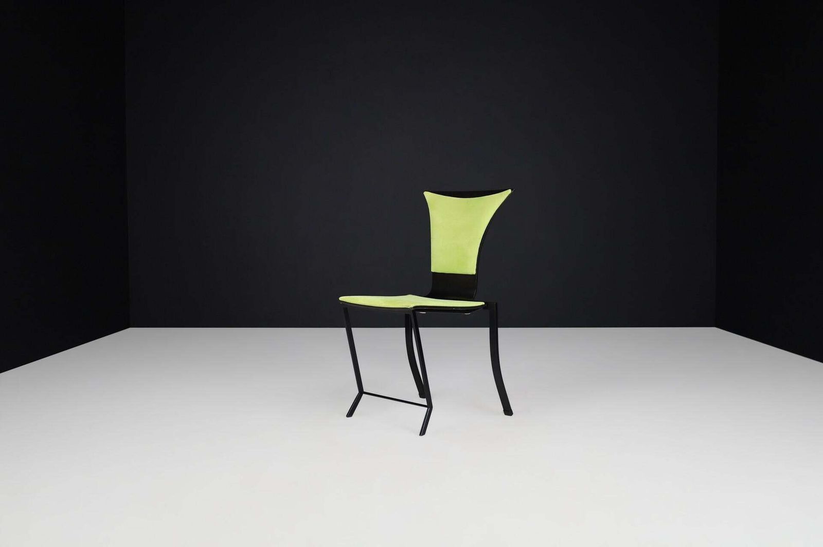 Set Of Postmodern Sculptural Dining Chairs By Kff Karl Friedrich, Germany, 1980s photo Furniture
