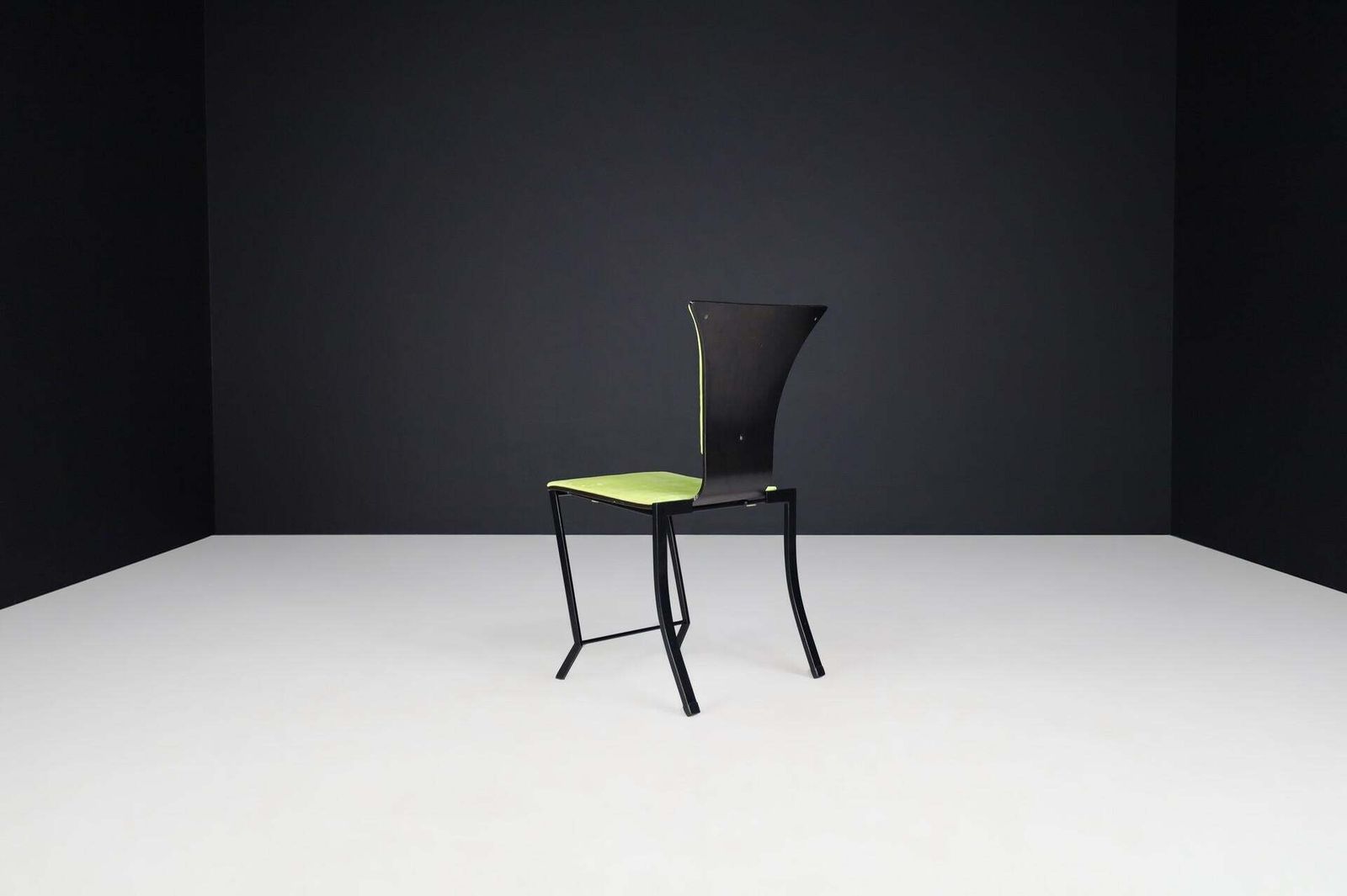 Set Of Postmodern Sculptural Dining Chairs By Kff Karl Friedrich, Germany, 1980s photo 3000.0
