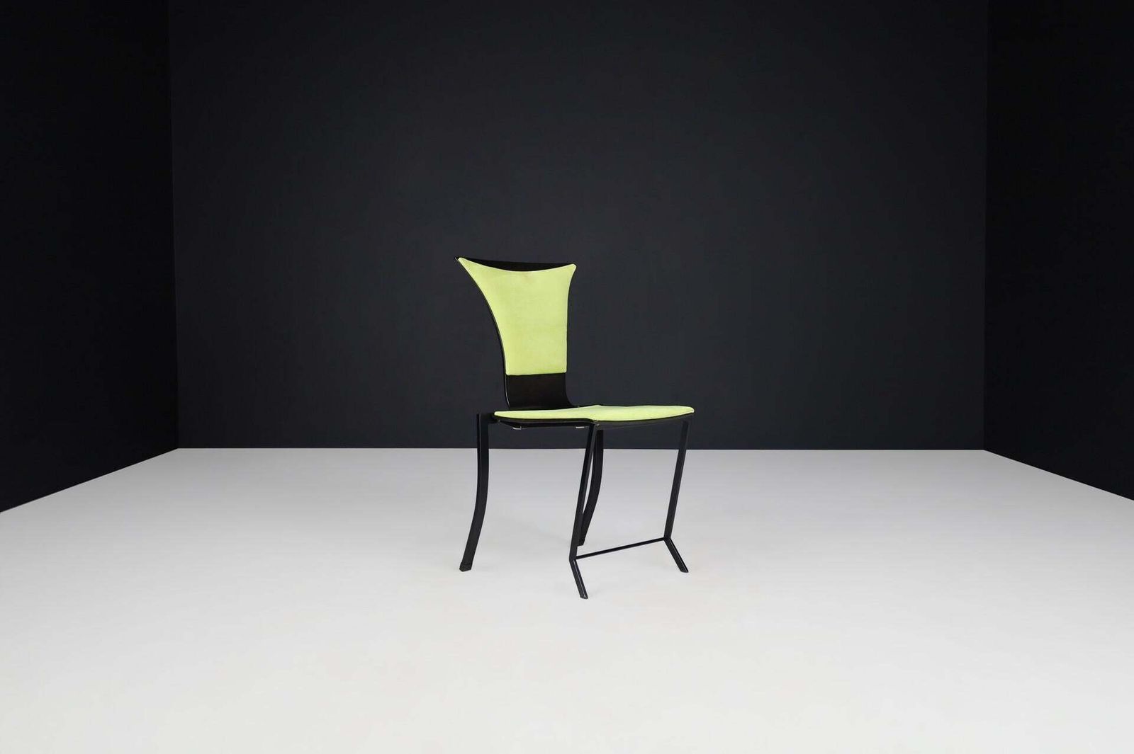 Set Of Postmodern Sculptural Dining Chairs By Kff Karl Friedrich, Germany, 1980s photo vinterior