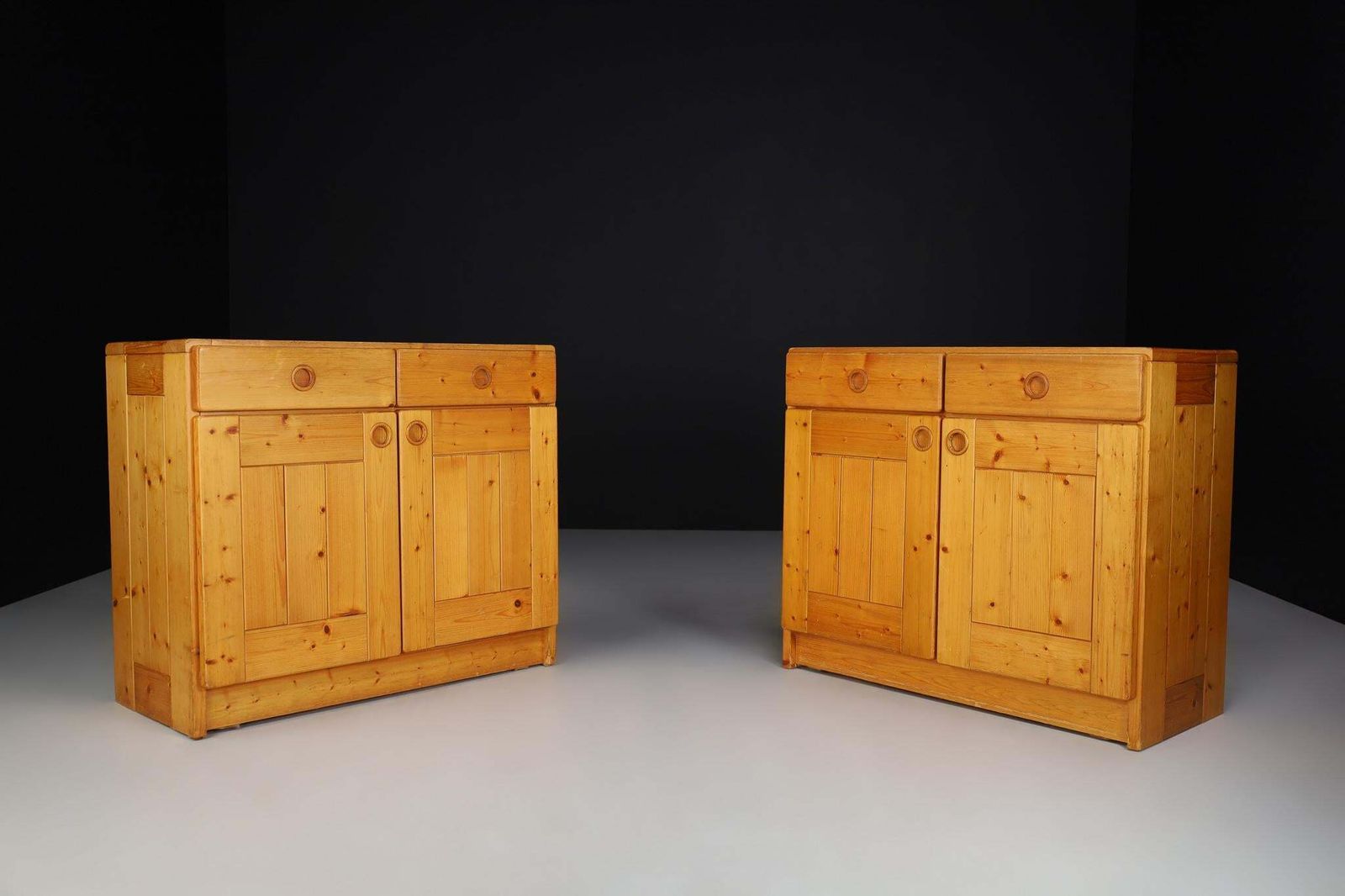 Mid Century Modern Pine Cabinet/Cupboard By Charlotte Perriand For Les Arcs 1970 photo furniture