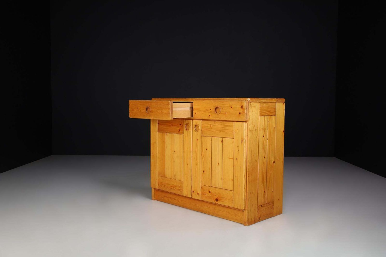Mid Century Modern Pine Cabinet/Cupboard By Charlotte Perriand For Les Arcs 1970 photo buy