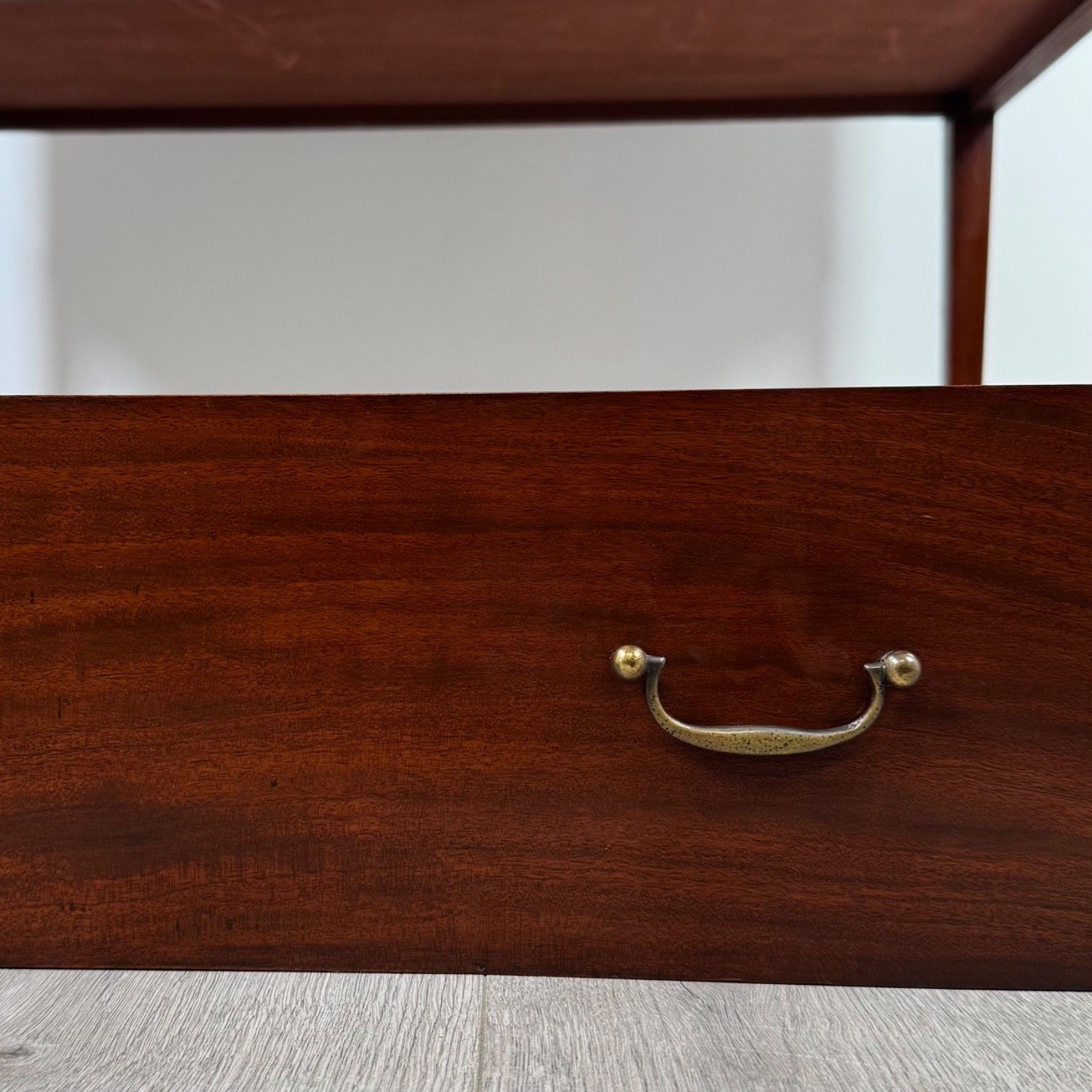 495.0 Antique 20th Century Good Quality Cabinet In Mahogany photo