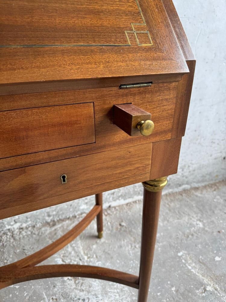 Antique Writing Desk With Chair, Set Of 2 photo buy