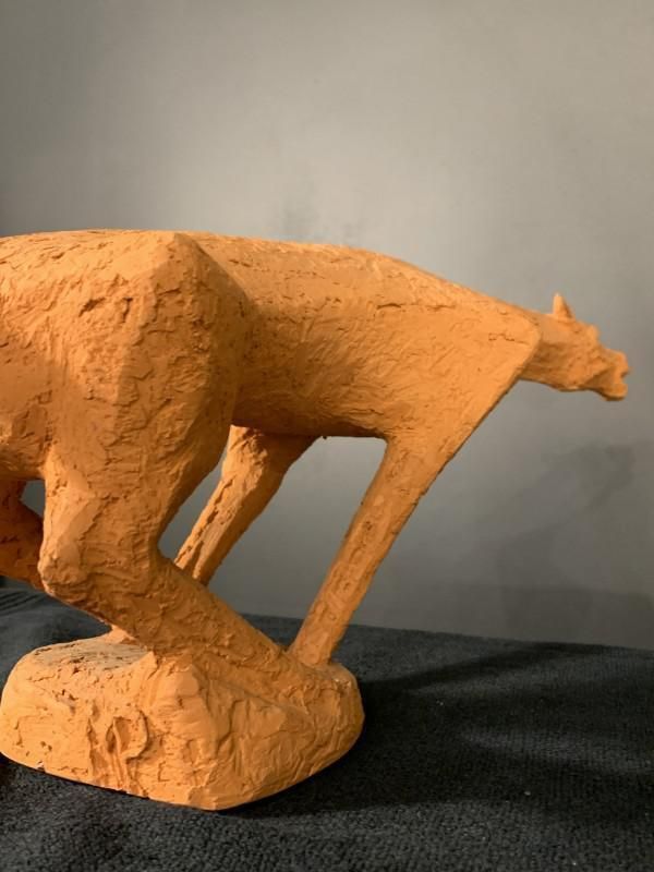 photo furniture Terracotta Paardenbeeldje Van Mario Peruggini, Jaren 1960