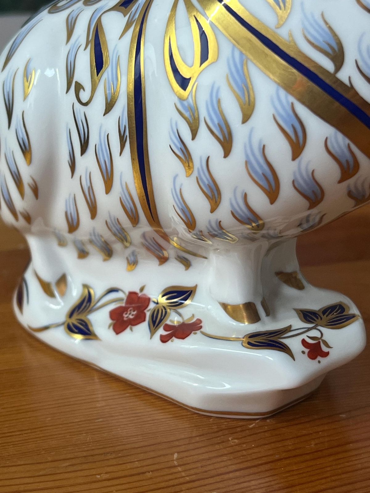 A Highly Collectible Royal Crown Derby First Quality Piece ‘Ram’ Paperweight C1989 (Not Original Box) photo Home Decor