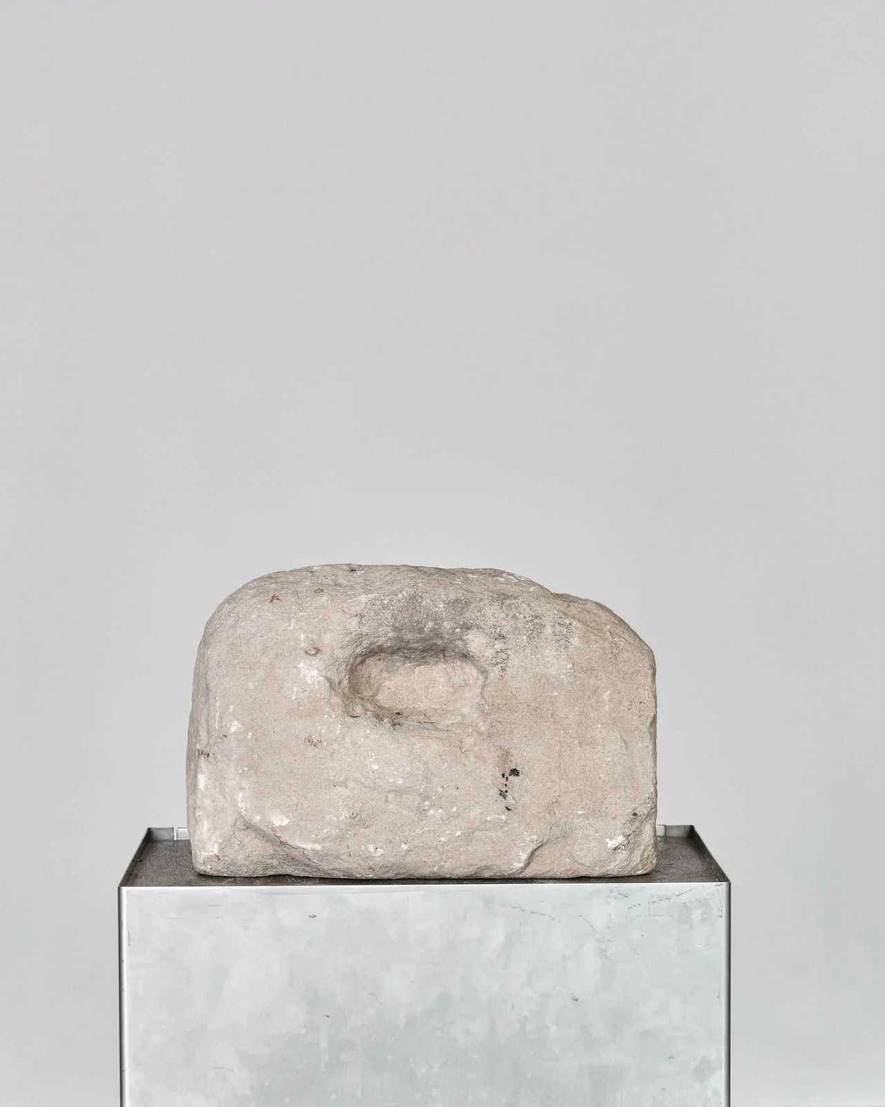 Primitive 18th Catalan Carved Stone Door Stop (2 Of 3)