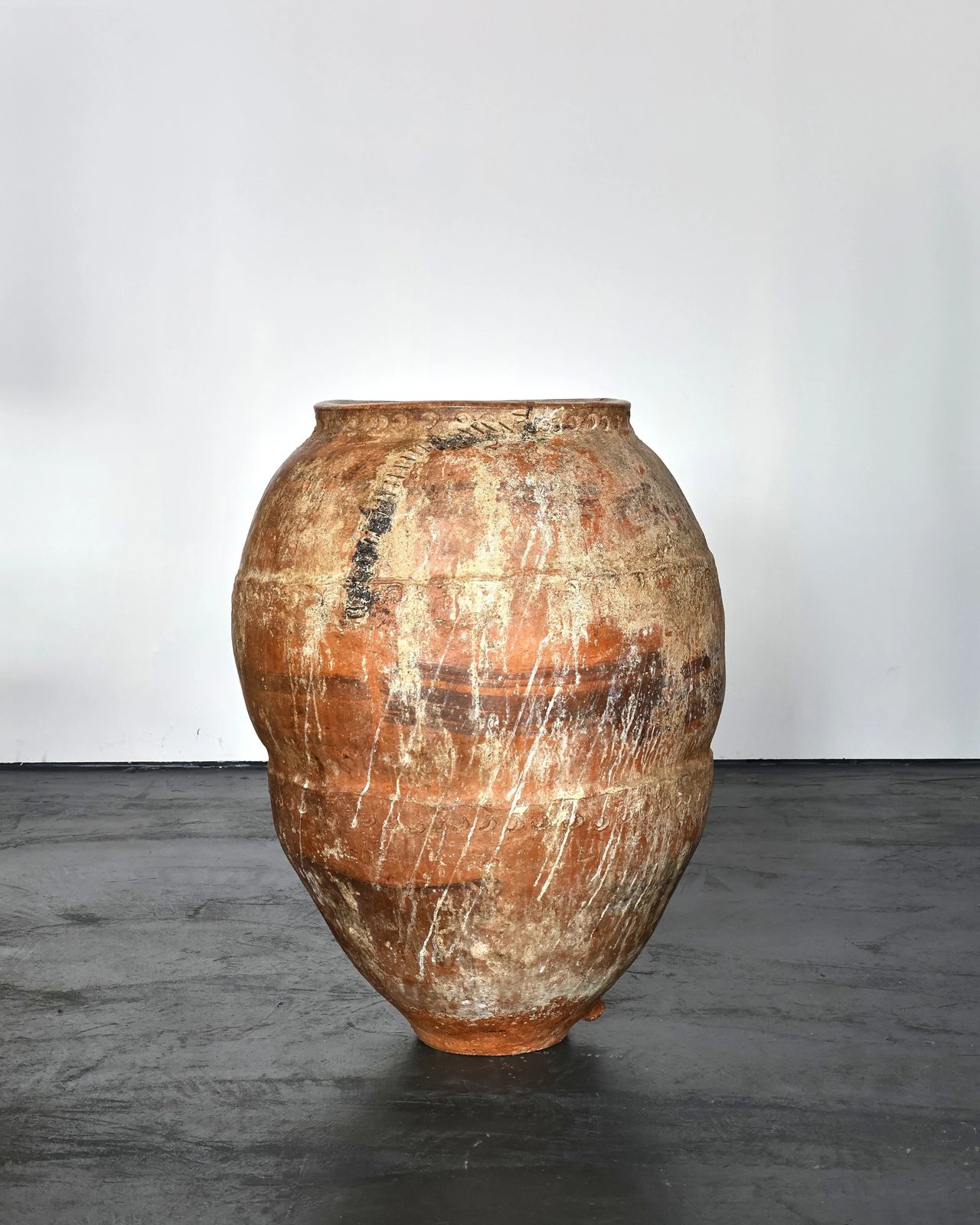 Xl 18th C. Calanda Vessel/Pot, 1700s