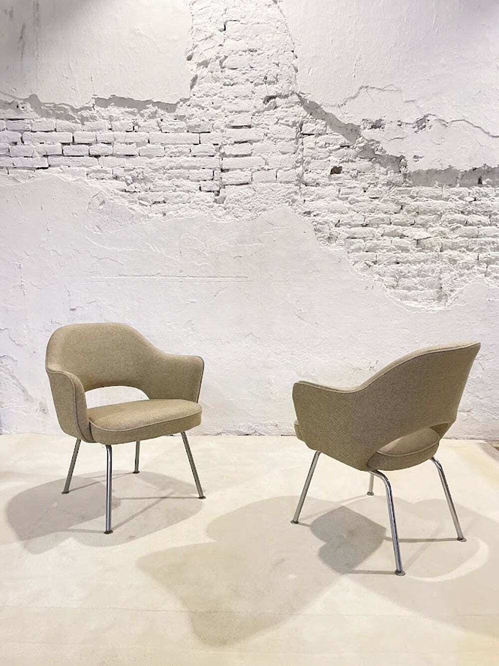 Paar "Executive" Fauteuils Van Eero Saarinen Voor Knoll, Ca. Jaren 1950–1960 photo 1327.0