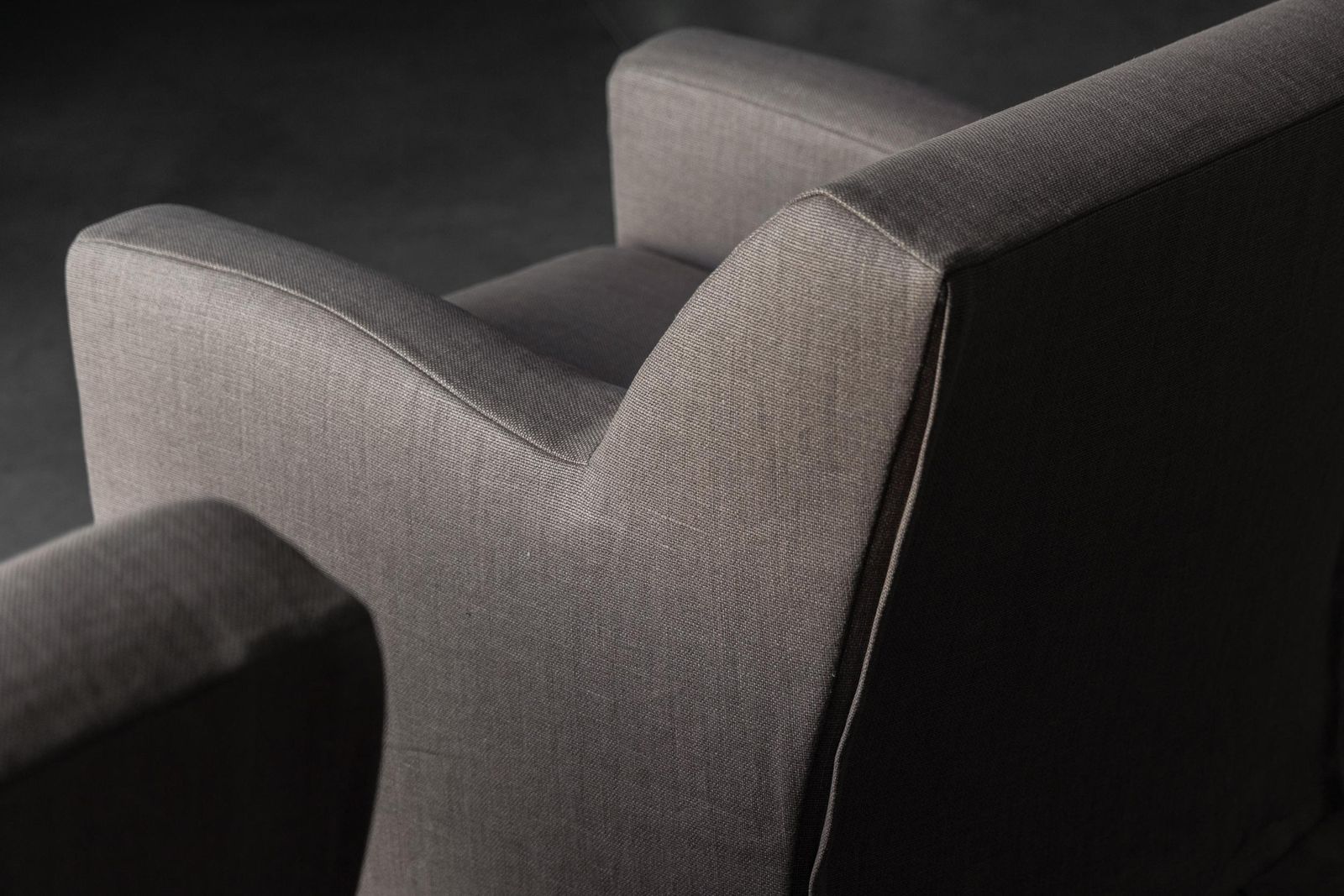 Lounge Chairs By Christian Liaigre, France, 1990s photo Furniture