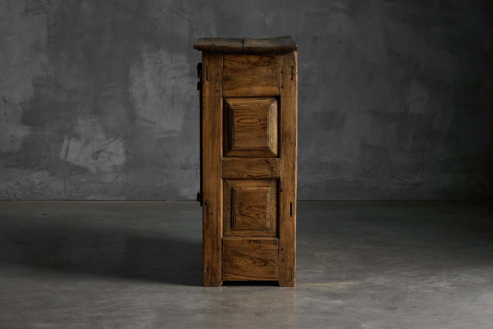 Rural Art Populaire Pantry Cabinet, Spain, 19th Century photo vinterior