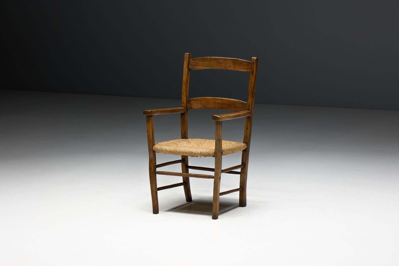 photo for sale Vernacular Rural Armchair, France, Early 20th Century