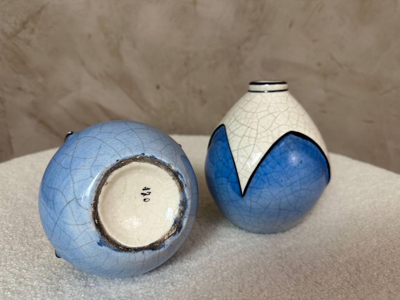Page 1 Of 9 Pair Of Art Deco Vases photo Home Decor