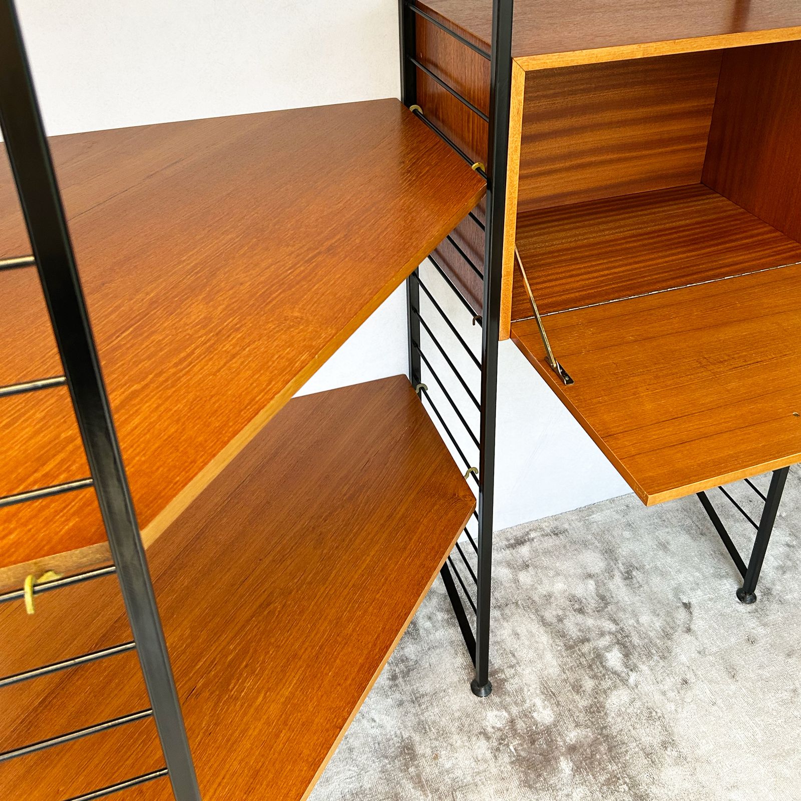 Ladderax Corner Shelving System By Robert Heal For Staples photo 1195.0