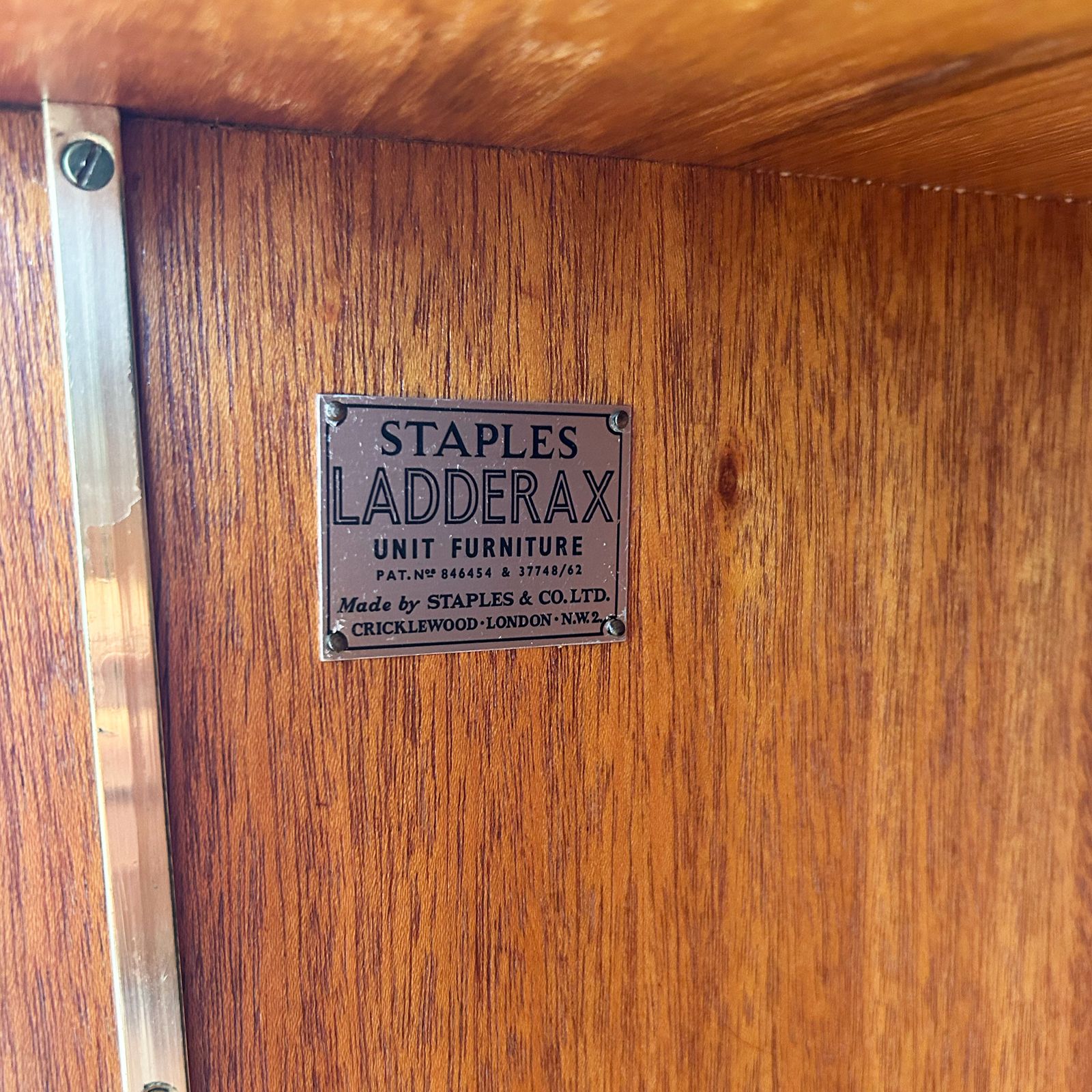 photo for sale Ladderax Corner Shelving System By Robert Heal For Staples
