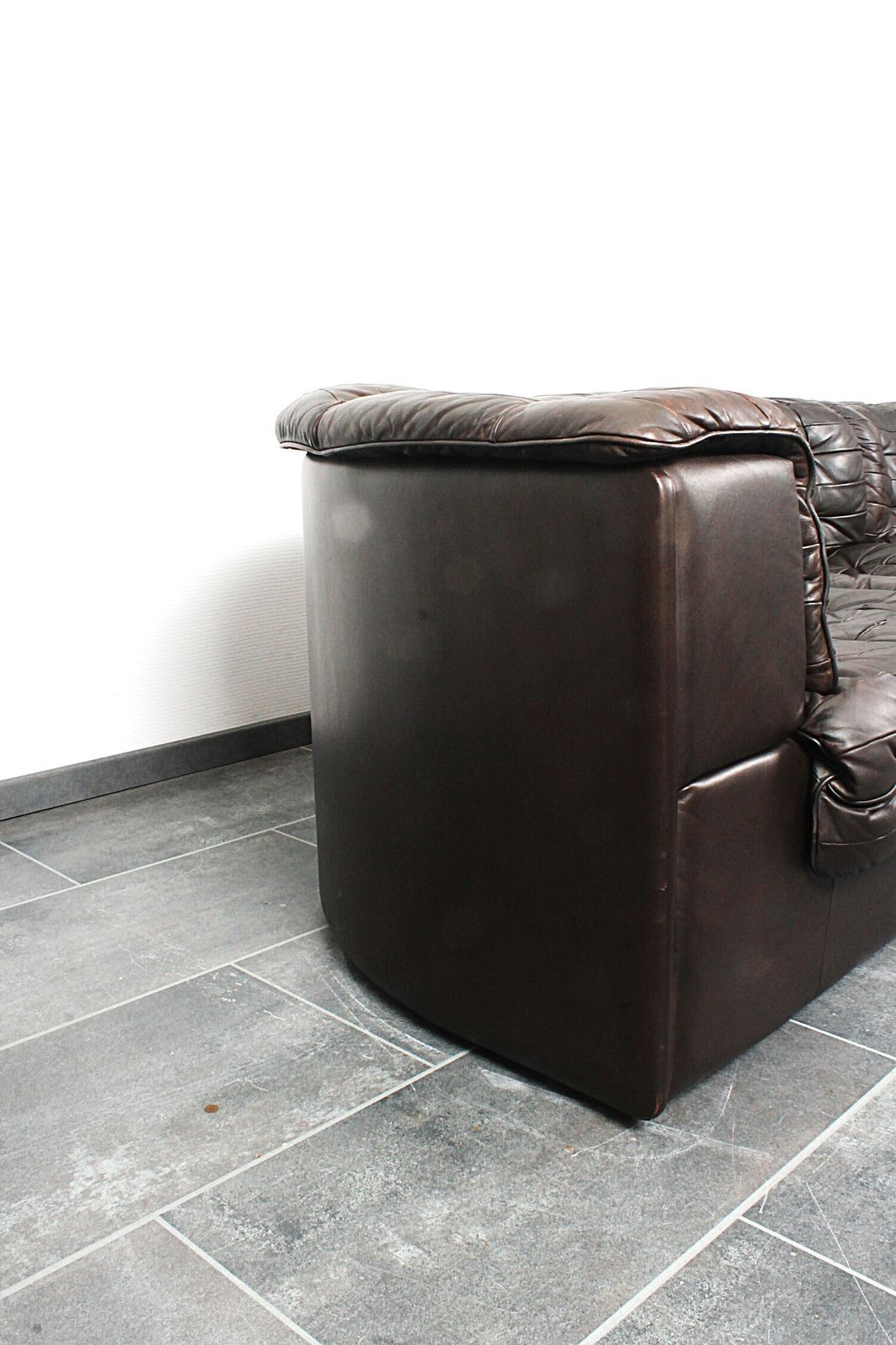 Furniture Beautiful De Sede Ds 11 Threeseater In Chocolate Brown Leather photo