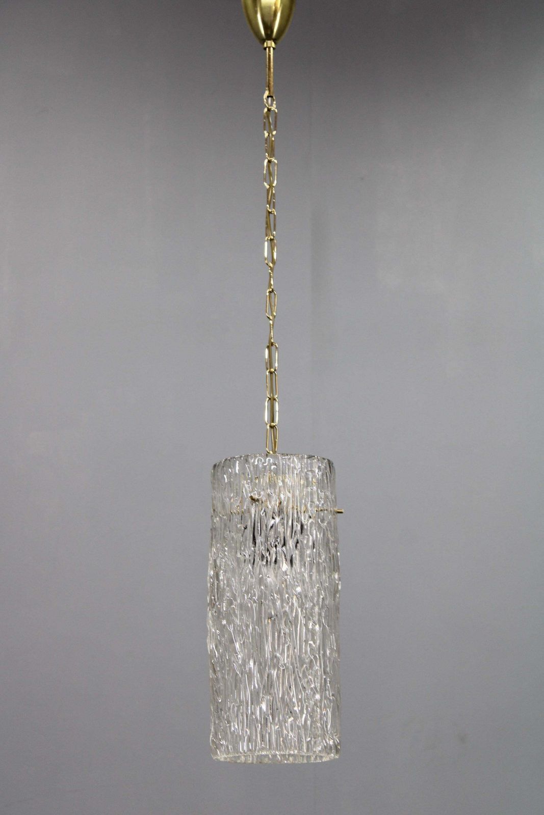 Swedish Glass Pendant Light By Carl Fagerlund For Orrefors, 1960s photo for sale