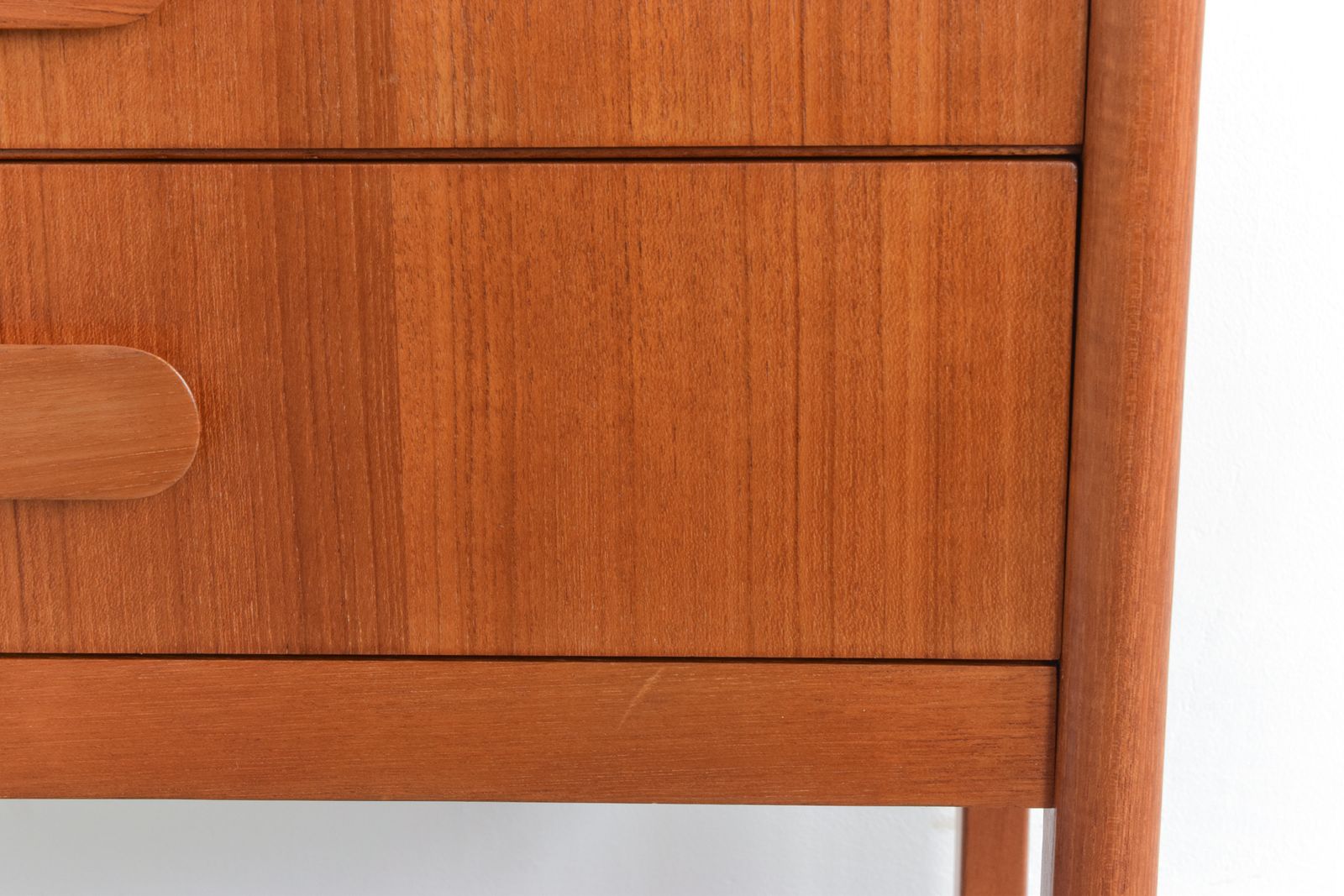 Furniture Vintage Tall Teak Sideboard, 1970s photo