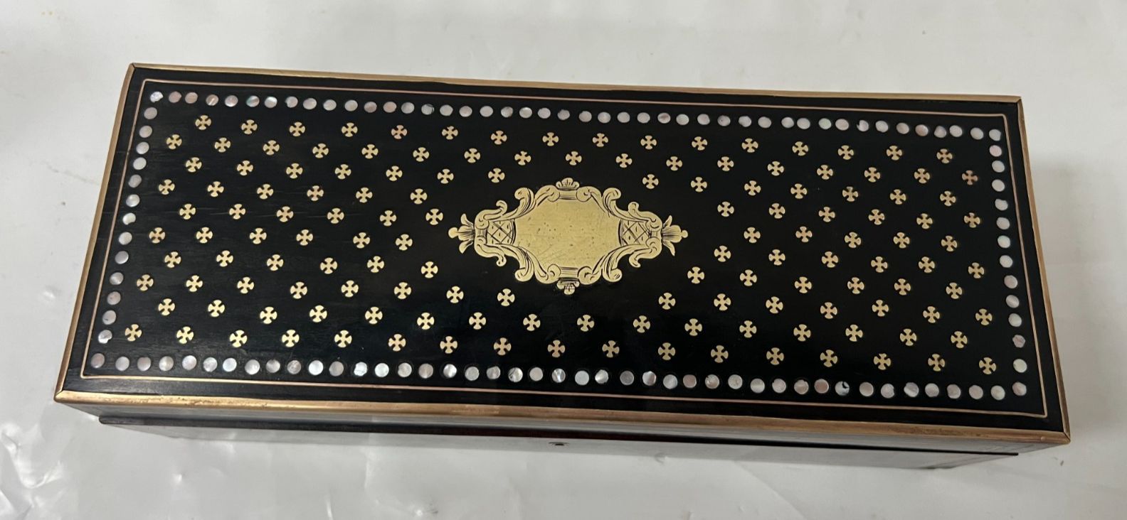 Glove Box In Marquetry To Queen Napoleon III photo furniture