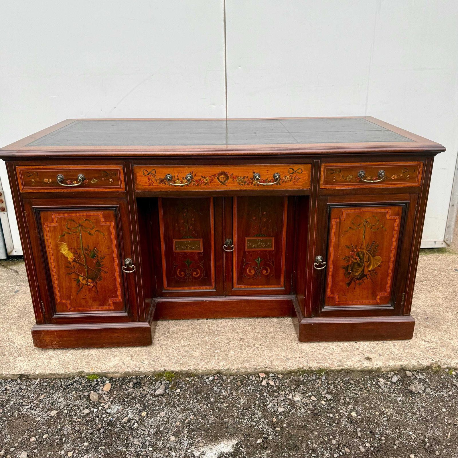 Desk Edwardian Desk By Maple & Co
