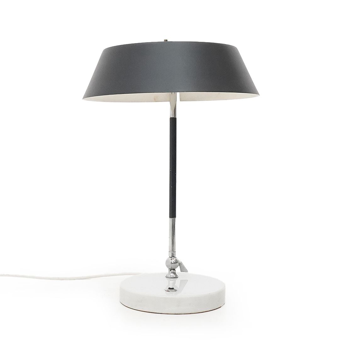 Table Lamp By Stilux With Marble Base, 1950s photo for sale