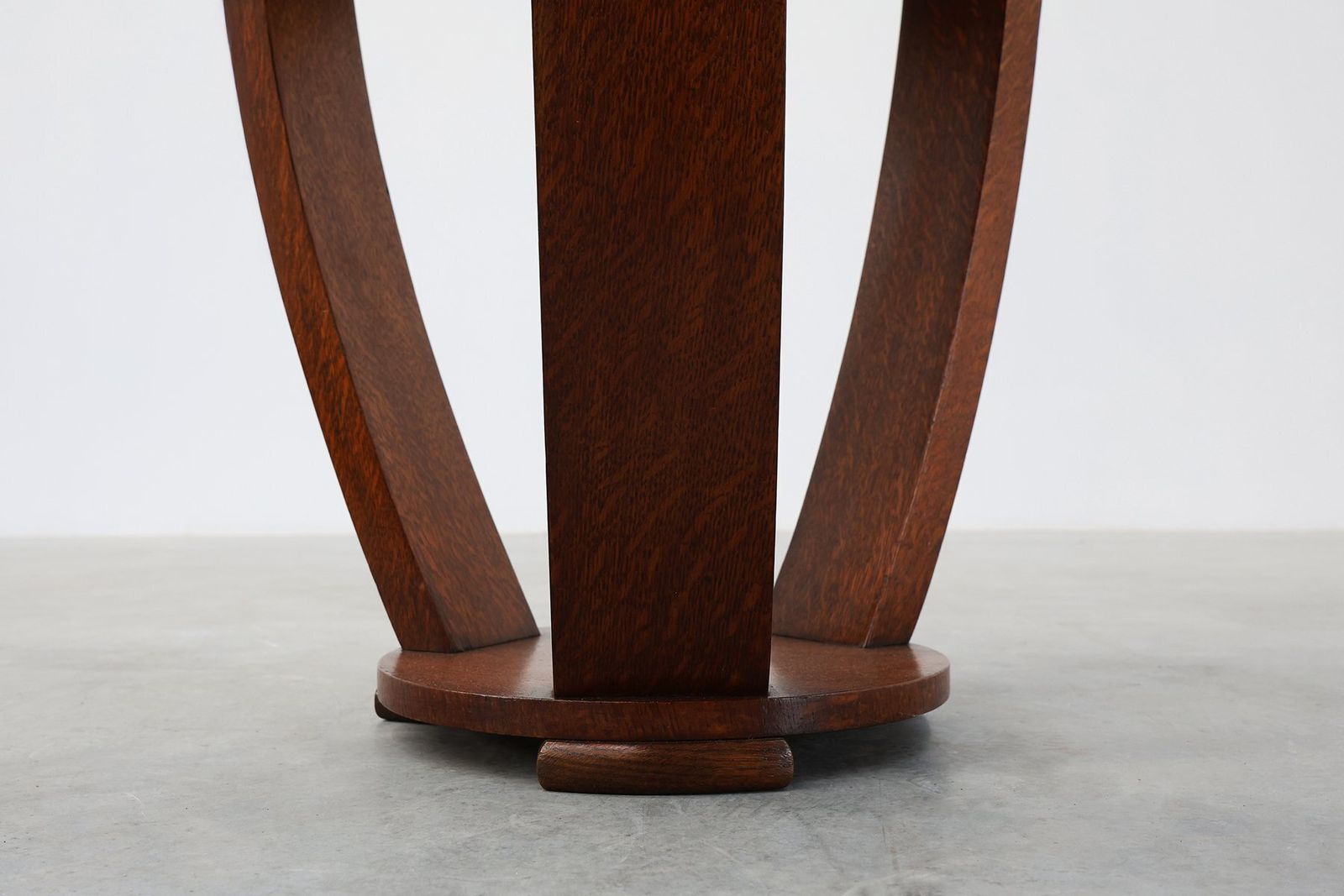 Art Deco Side Table In Wood And Chess Style Veneered Top, 1940 photo buy