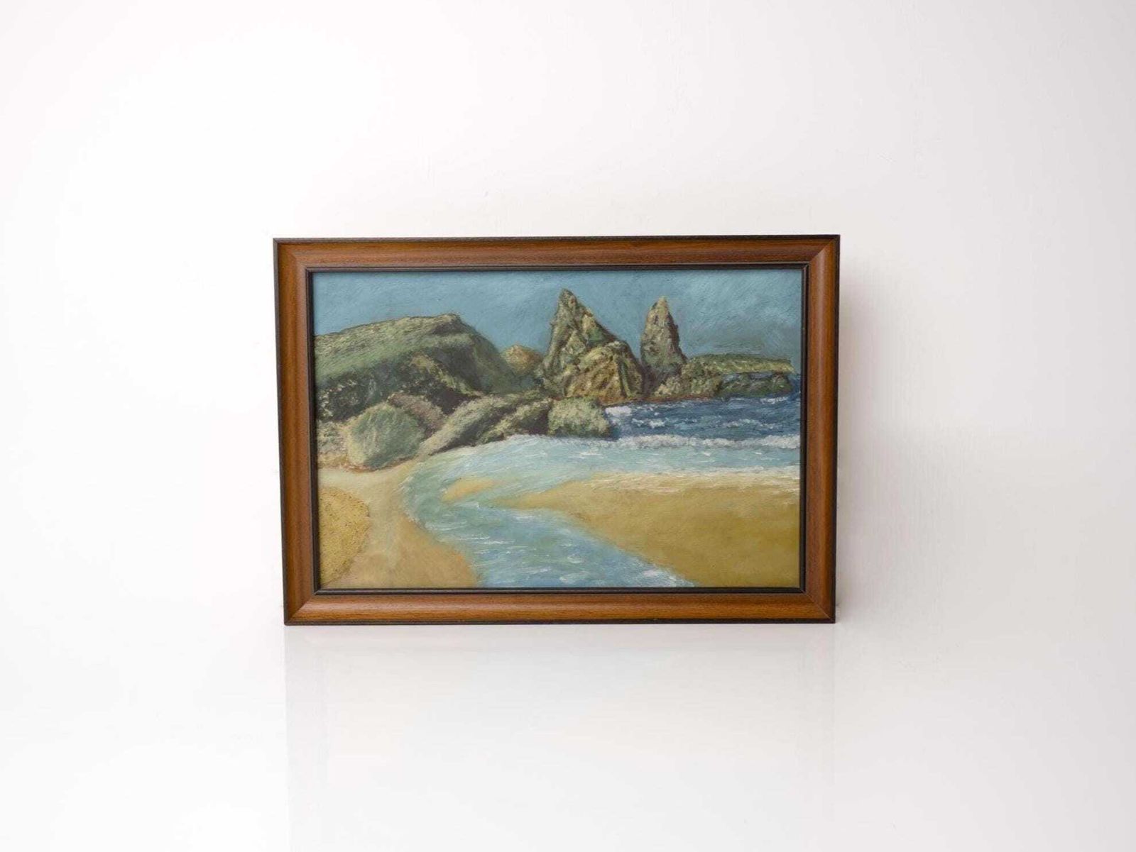 Framed Original Art | Mid Century Art | Vintage Painting