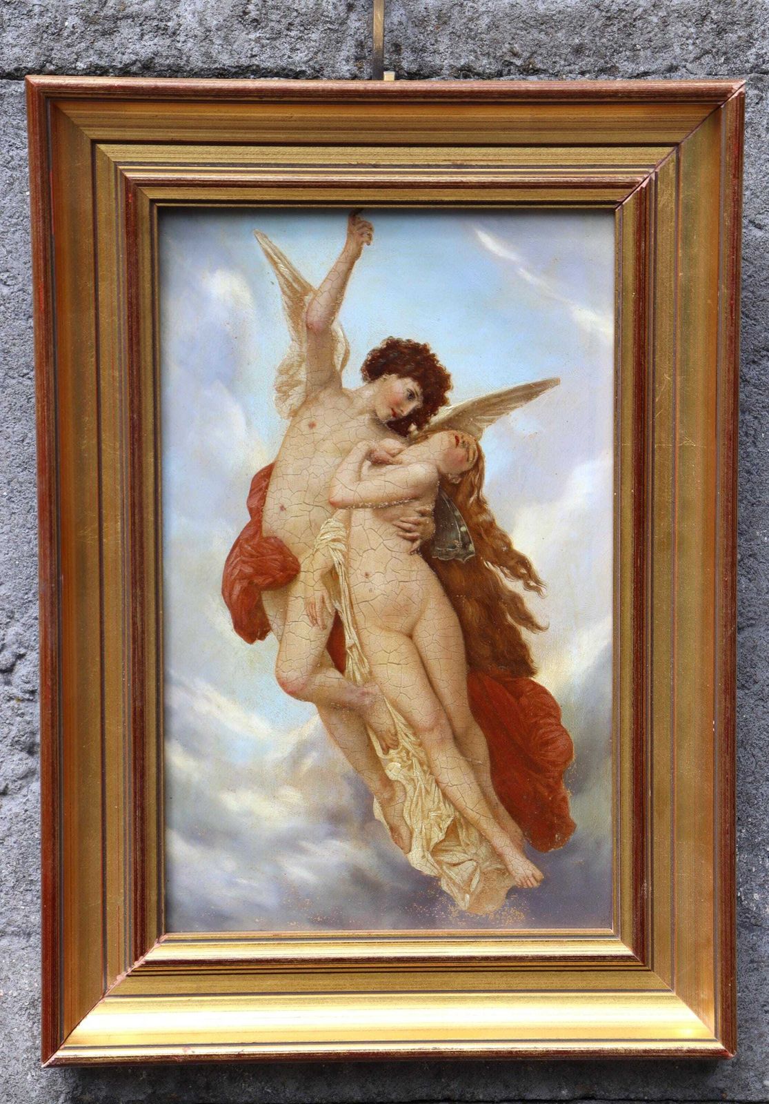 Romantic Oil Painting " The Abduction Of Psyche "  (St.251) photo furniture